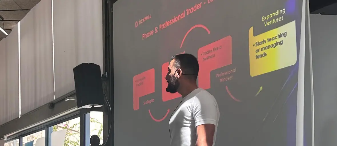 Andrew presenting long-term success